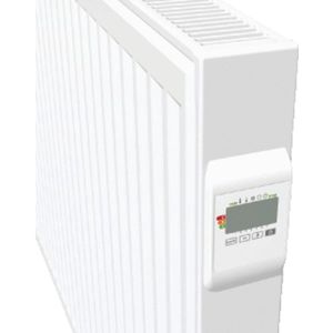 Vasco E panel h rb elektrische paneelradiator 60x100cm 1500watt Staal Traffic White 34010a060el1000