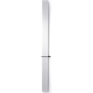 Vasco Beams elektrische radiator - 180x15cm - 950Watt - enkel te bedienen via de optionele E-Volve E-V-WIFI - S600 - white fine texture (wit) 349015180el0915