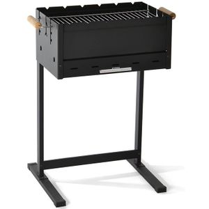 BergHOFF Houtskool BBQ Zwart 63x45x78,5cm 2-delig