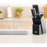 LEO 6-delige messenblok Graphite - Zwart -