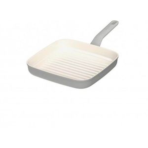 LEO Grillpan antikleef Balance Moonmist - Ø 24cm - Grijs - PFAS-vrij