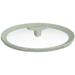 LEO Glazen deksel Balance Sage - Ø 28cm - Groen -