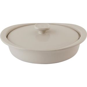 LEO Ronde ovenschaal met deksel Balance 2,40L - Grijs -
