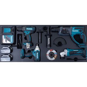 Softmodule – Geschikt voor Makita Reciprozaag en Accessoires – Georganiseerde Opslag in Gereedschapswagens – Groot | Ragnor