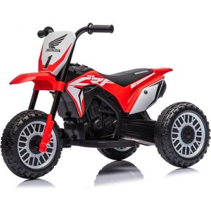 Honda CRF450 Elektrische Kindermotor 6V - 3 wielen - Claxon - Automatische rem - Rood