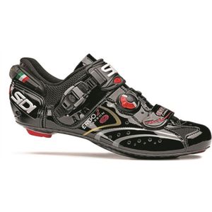 Sidi Scarpe - ERGO 2 - racefietsschoenen - black vernice - maat 46,5