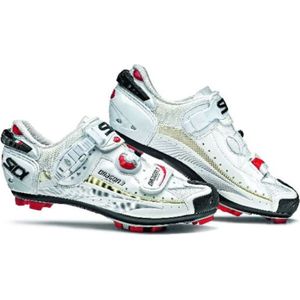 Sidi - Dragon 3 - Mountainbikeschoenen - Wit - Carbon SRS Vernice