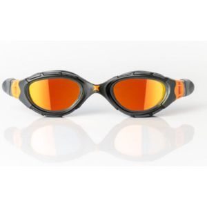 Zoggs - zwembril - predator flex titanium - zwart/oranje