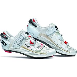 Sidi - ergo 3 - racefietsschonen - carbon vernice - speedplay - wit - maat 44