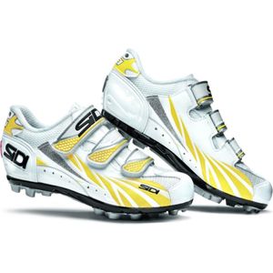 Sidi - SUN mountainbikeschoenen - dames - wit/geel - maat 38