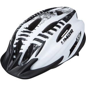 Limar - 540 Fietshelm -Matt White black - M (52-56 cm)