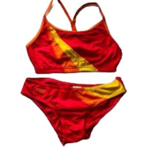 Zoggs - bikini - oranje/rood - maat 38
