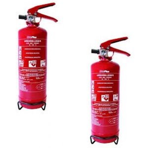 Brandblusser 2kg  ABC met manometer