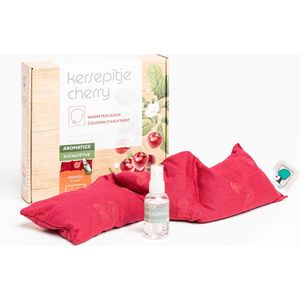 Kersepitje® Cervico Aromatics - Langwerpig Kersenpitkussen - Rozemarijn