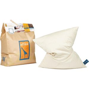 Atlas - Boekweitkussen - Navulbaar - 100% Natuurlijk - Duurzaam