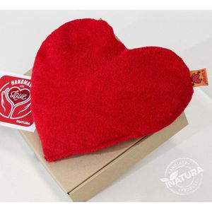 Inatura Cupid Hartvormig Kersenpitkussen - Wasbaar - The Only Original