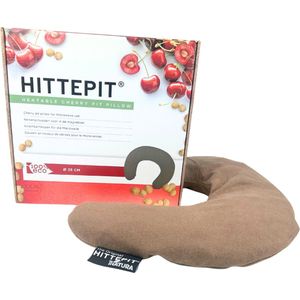 Hittepit ® Nek Model ECO Kersenpitkussen - Pittenzak Magnetron - 38 cm x 14 cm