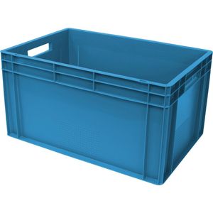 Alpac Stapelbak - Opbergbak - 600 x 400 x 320 mm - 60L - Blauw