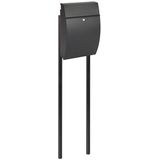 Brievenbus - Rood - Staal