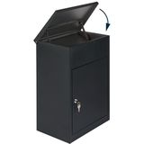 Practo Garden - Pakketbrievenbus - Edmonton - Zwart - Mat
