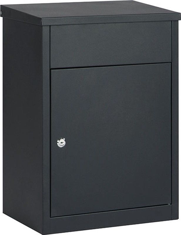 Practo Garden - Pakketbrievenbus - Edmonton - Zwart - Mat