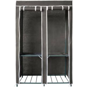 Practo Home Kledingkast 109x48x163 cm grijs