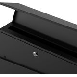 Practo Garden - Brievenbus - Zwart - Wandbrievenbus - Dijon