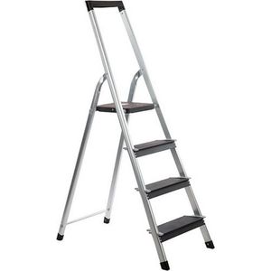 Escalo – Aluminium trapladder  – Power Step – 4 brede treden