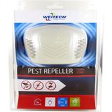 Weitech - Ultraschall Vertreiber gegen Ratten, Mäuse, Spinnen, Flöhe, Zecken
