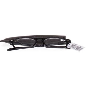 Opulize Pop 2 Stuks Retro Ronde Glad Mat Blauw Grijs Mannen Vrouwen Leesbril Scharnieren Met Veer RR2-37 2,50