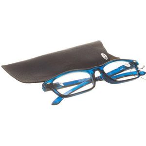 Pharma Glasses - Leesbril - Donker Blauw - +3.50 - 1 Bril