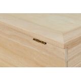 Artemio - Sieradendoos - Beige - Hout - 6 Vakken met Spiegel en Lade