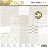Artemio Scrapbook-blok goud