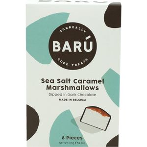 Barú Marshmallows 120G Donkere Chocolade Zeezout Caramel