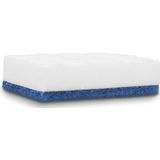 Scarabee - Verwijdert Hardnekkig Vuil - 10 Stuks - Wit en Blauw - Gecomprimeerde Melamine