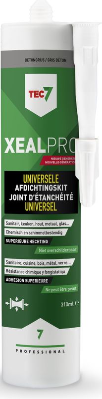 TEC7 - XealPro Kit - Betongrijs - 310ml - MEKO-vrij