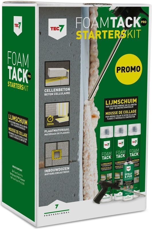 Tec7 - FoamTack Pro Starterskit