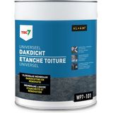 Tec7 WP7-101 Dakdicht Emmer 4L - Zwart - 1K MS Hybride Polymeer