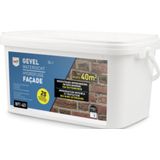 Tec7 - WP7-401 - Gevel Waterdicht - Wit/Geelwit - 5L