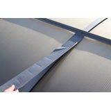 Tec7 - WP7-202 - Klustape - Loodkleurig - Butylrubber - 150mm x 10m