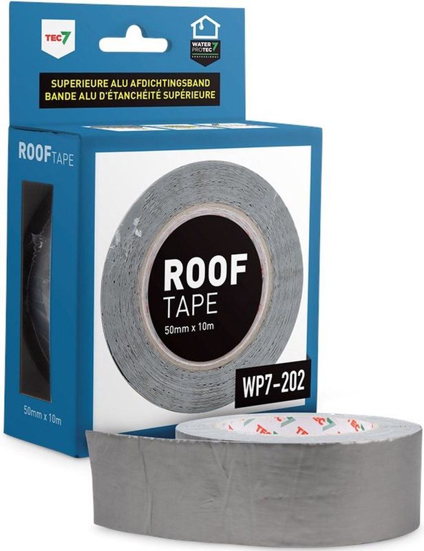 Tec7 - WP7-202 Klustape - Loodkleurig - 50mm x 10m