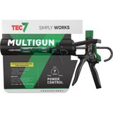 TEC7 - MULTIGUN - Kokerpistool - Instelbare Krachtoverbrenging - Ergonomisch Design