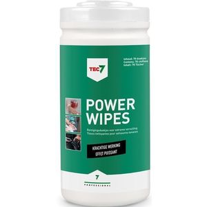 TEC7 - Powerwipes Dispenser - 70 Stuks - Non-Woven Textiel - Krachtige Reiniger
