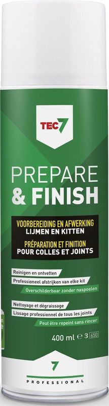 Tec7 - Prepare & Finish - 400ML - Vloeibaar Reinigingsproduct