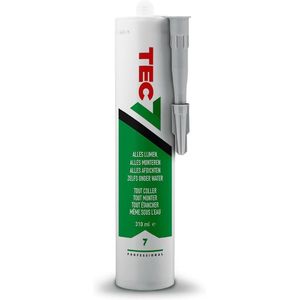 TEC7 Montagekit - Zwart - Koker - 310ml (12 St)