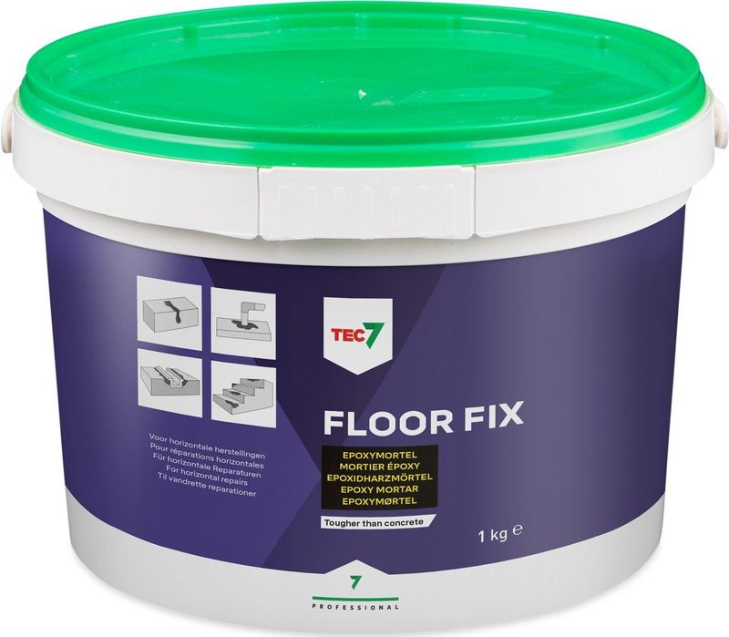 Tec7 - Floor Fix - Epoxymortel - Betonkleurig - 1kg