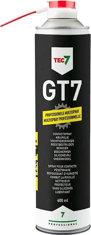 Tec7 - Multispray GT7 - 600 ml - Vochtverdringer - Roestbestrijder - Smeermiddel