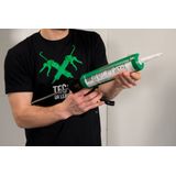 TEC7 Tec Gun Kitpistool - Voor Patronen - Roestvrijstaal - Ergonomisch Ontwerp