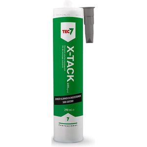 TEC7 X-Tack Montagekit - Grijs - Patroon - 290ml