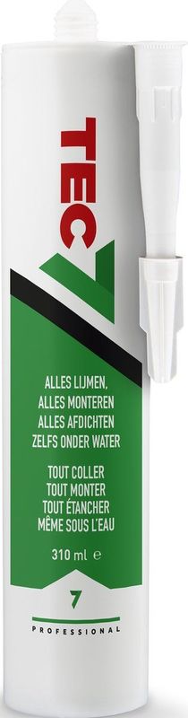 TEC7 Montagekit - Wit - Patroon - 310ml
